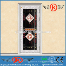 JK-SS9604 china new style stainless steel door with flower designs